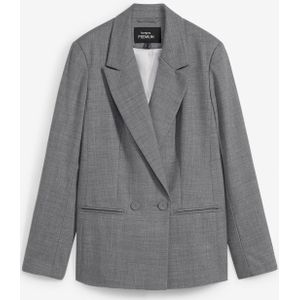 Wollen blazer met dubbele knopen