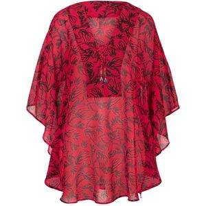 Strandtuniek van licht chiffon