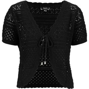 Gehaakte bolero, korte mouw