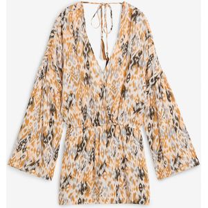 Korte jumpsuit van soepele viscose