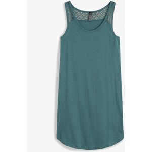 Shirtjurk van katoen met kant