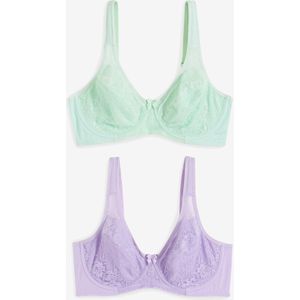 Minimizer bh met gewatteerde bandjes (set van 2)