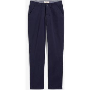 Slim fit stretch chino met verstelbare band, straight