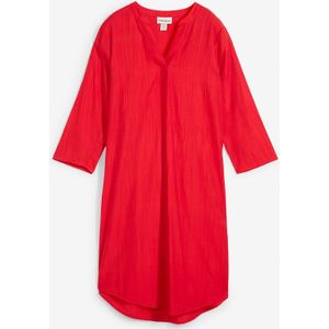 Tuniekjurk met structuureffect in een soepele viscosemix