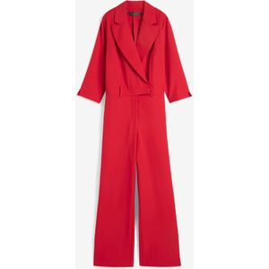 Jumpsuit met reverskraag