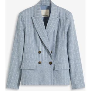 Blazer met linnen