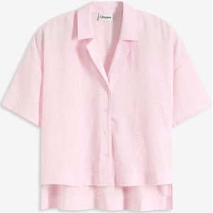 Oversized overhemdblouse