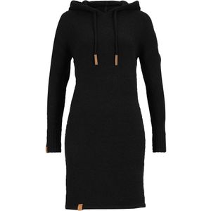 Gebreide jurk met capuchon