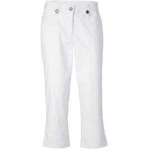 Bengaline 7/8 broek met splitjes en comfortband