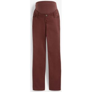 Stretch twill zwangerschapsbroek, slim fit