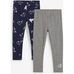 Thermo legging met viscosemix (set van 2)