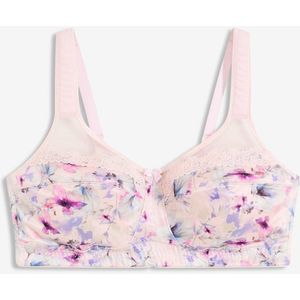 Steun bh zonder beugels met gewatteerde schouderbandjes