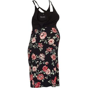 Zwangerschapsjurk/voedingsjurk van viscose