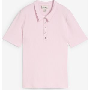 Poloshirt in een viscosemix