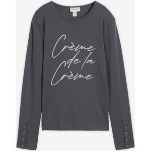 Longsleeve van katoen