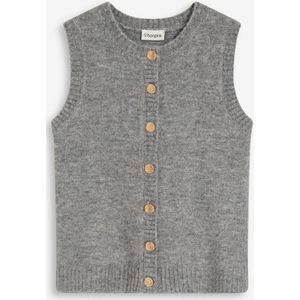 Fijngebreide bodywarmer