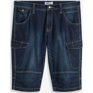 Lange jeans bermuda, loose fit