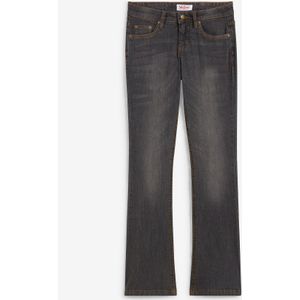 Stretch jeans mid waist, bootcut