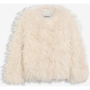 Oversized imitatie bontjas