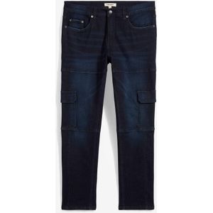 Slim fit cargo stretch jeans, straight