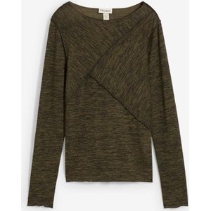 Longsleeve in een zachte viscosemix