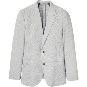 Seersucker colbert, regular fit