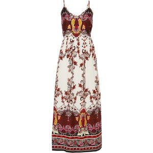 Maxi jurk met paisleyprint van viscose