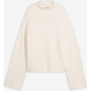 Trui met kabelpatroon