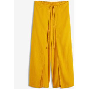 Palazzo broek in een luchtige linnenmix