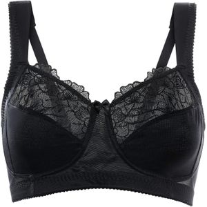 Steun bh zonder beugels met gewatteerde schouderbandjes