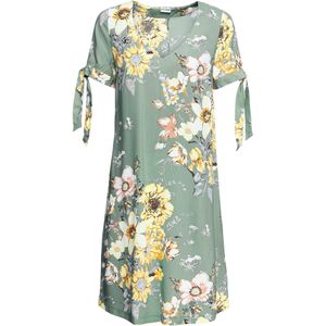 Jurk van soepele viscose