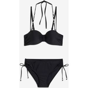 Balconette bikini met extra halter bandje (2-dlg. set)
