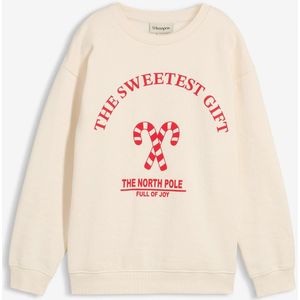 Zwangerschapssweater/voedingssweater van biologisch katoen