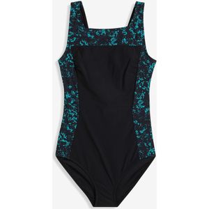 Corrigerend badpak met virekante hals, medium corrigerend