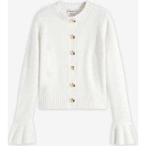 Vest met decoratieve knopen