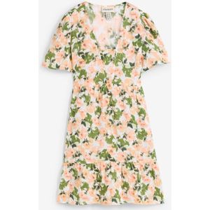 Jurk van zachte mousseline