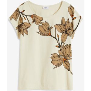 Shirt met bloemenprint van biologisch katoen