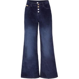 Stretch corduroy broek, wide