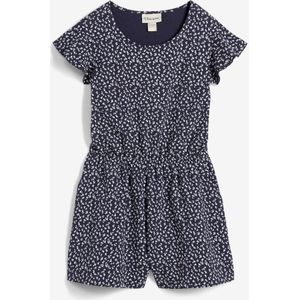 Jersey jumpsuit van elastische katoenmix