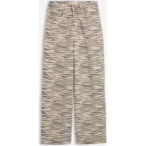 Twill broek van elastische katoenmix