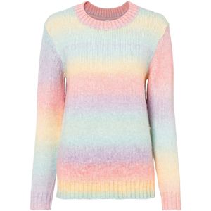 Grof gebreide trui in een zachte wolmix