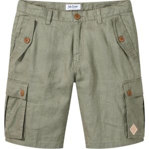 Cargo bermuda van linnen, loose fit