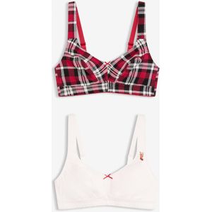 Bh zonder beugels (set van 2) met biologisch katoen