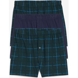 Wijde jersey boxer van zacht katoen (set van 3)
