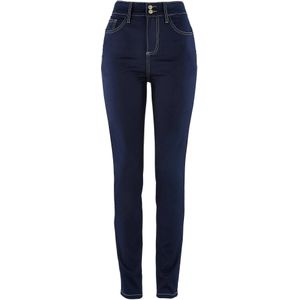 Slim fit jeans high waist, super stretch