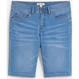 Sweat jeans bermuda met comfort fit, regular fit