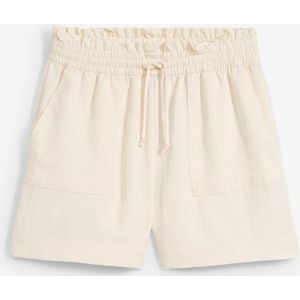 Paperbag short van een soepele Lyocellmix