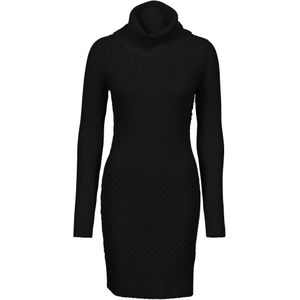 Tricot Jurk - Gebreid - Met Col - Lange Mouwen