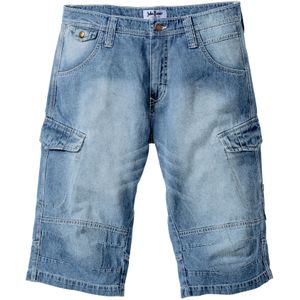 Lange jeans bermuda, loose fit