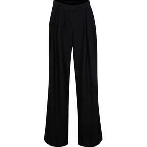 Palazzo broek van een lichte linnen-viscosemix